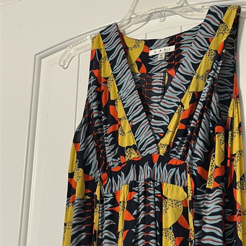 CAbi Multicolor Maxi Dress